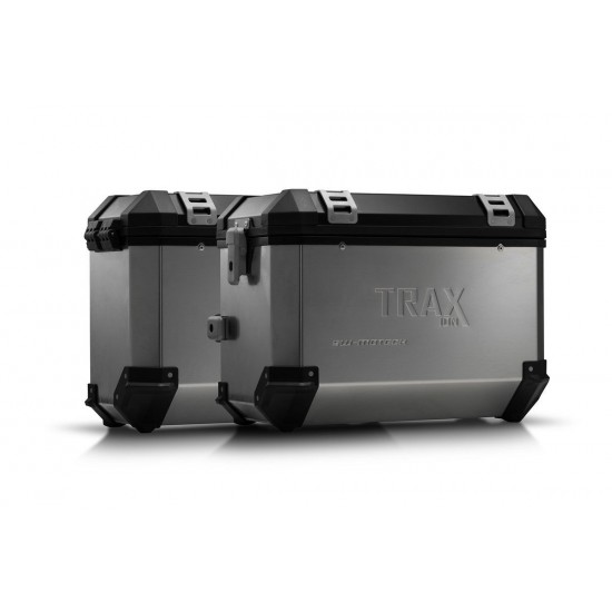 SW-Motech™ Juego de maletas de aluminio TRAX ION 45/37Lt Suzuki DL 650 V-Strom (2011-2016) con soportes