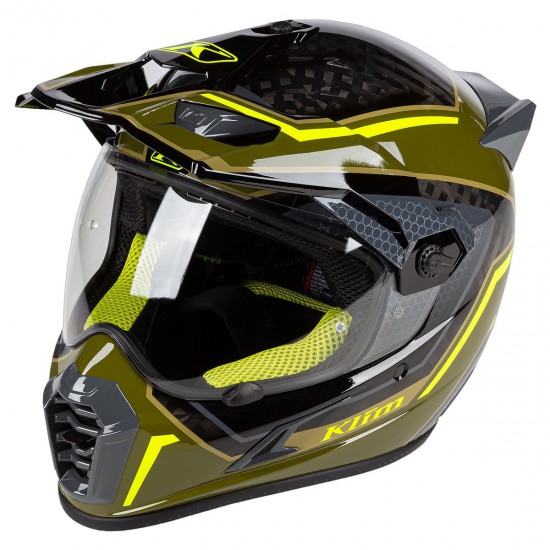 Klim Casco Krios Pro Adventure Helmet ECE/DOT - Mekka Vivid Sage