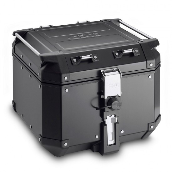 Givi™ Maleta posterior/topcase de aluminio Trekker Outback 42L Monokey Top Case Black