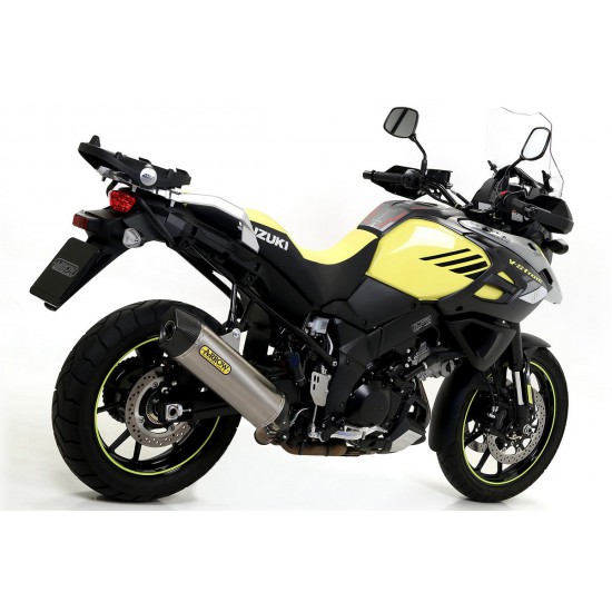 Arrow Escape Maxi Race Tech Alum Carbon End Suzuki DL 1000 V-Strom (2014-2020)