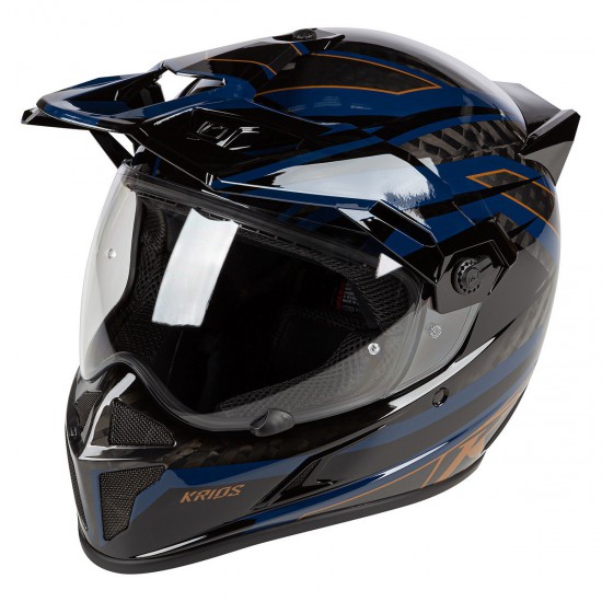 Klim Krios Karbon Adventure Helmet ECE/DOT - Fastbak Bronze