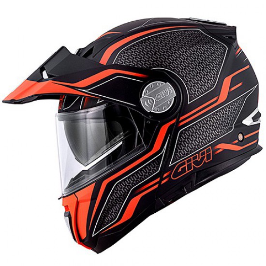 Givi X33 Canyon Layers Open-Face Helmet (ECE Approved) - Orange