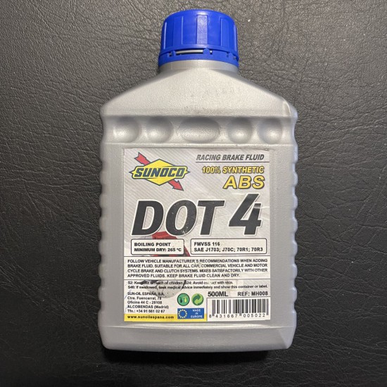 SUNOCO Liquido de freno DOT4