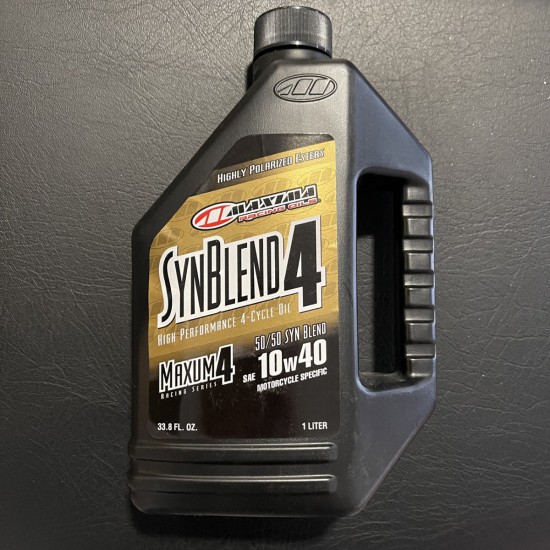 Maxima Aceite de motor SynBlend4 50/50 10W40 1Litro