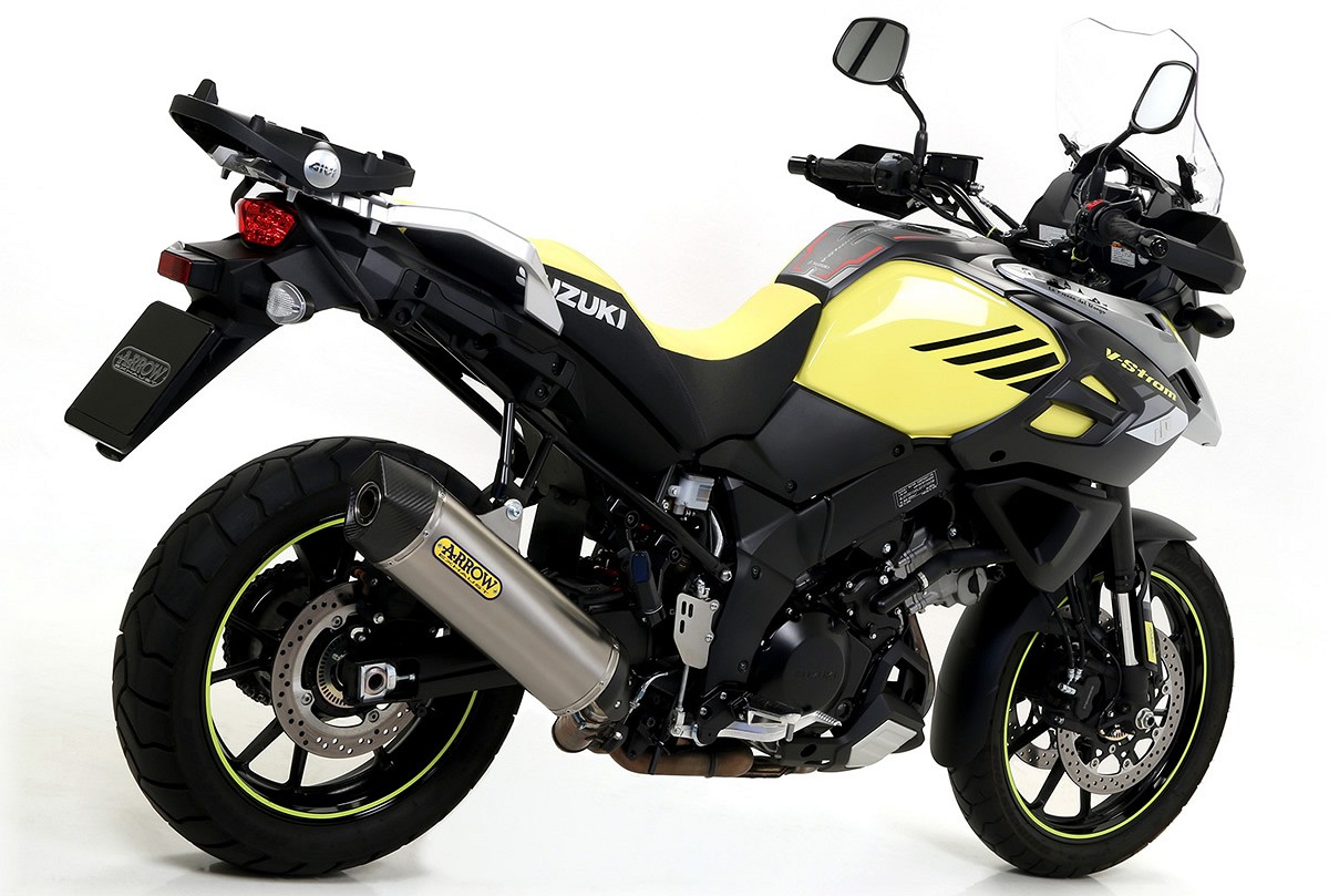 Arrow Sistema de escape Maxi Race Tech Alum Carbon End Suzuki DL 1000 V-Strom (2014-2020)