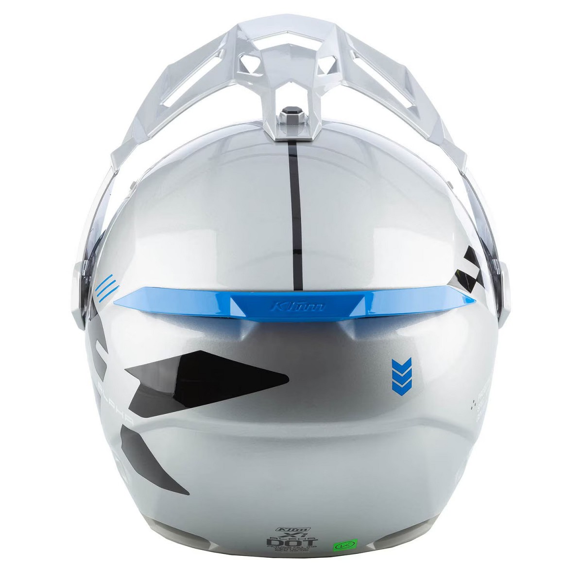Klim Casco de carbono X1 Alpha Carbon Fiber Adventure Helmet ECE/DOT  - Electric Blue