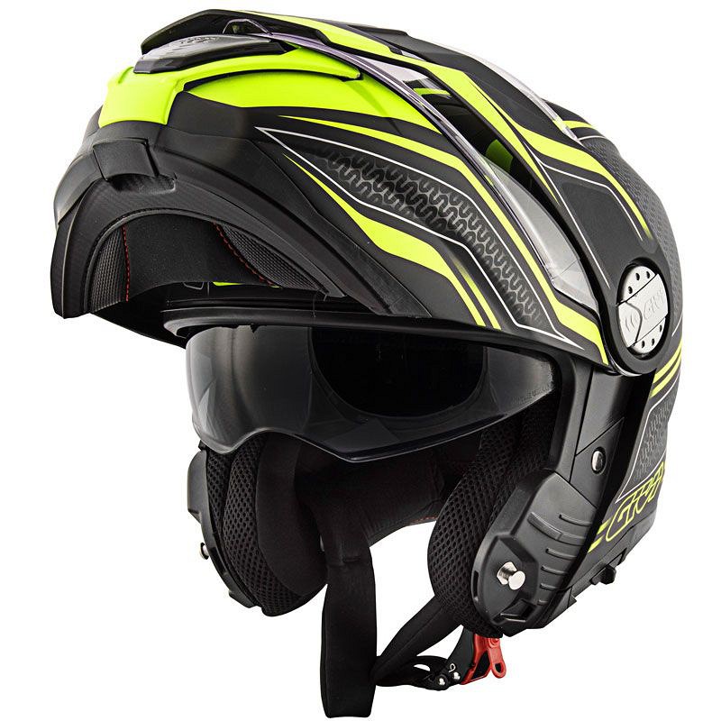 Givi X33 Canyon Layers Open-Face Helmet (ECE Approved) - Hi-Vis