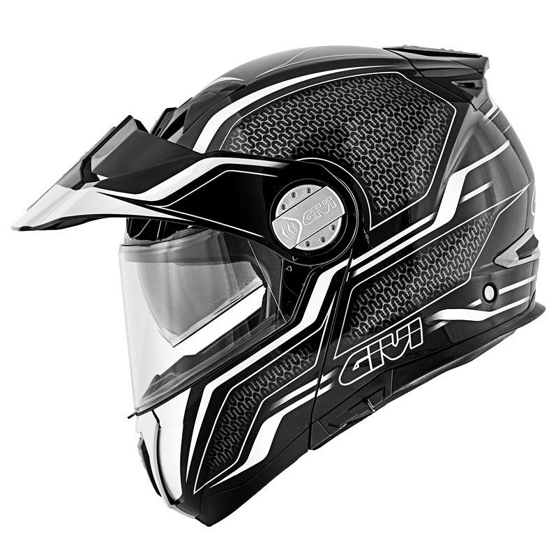 Givi Casco X33 Canyon Layers Open-Face Helmet (ECE Approved) - White
