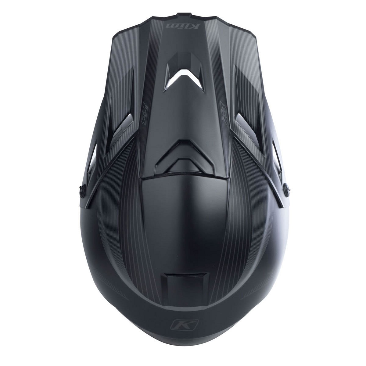 Klim Casco deportivo F3 Off-Road Enduro Cross Helmet - Black Stealth Edition (ECE/DOT APPROVED)