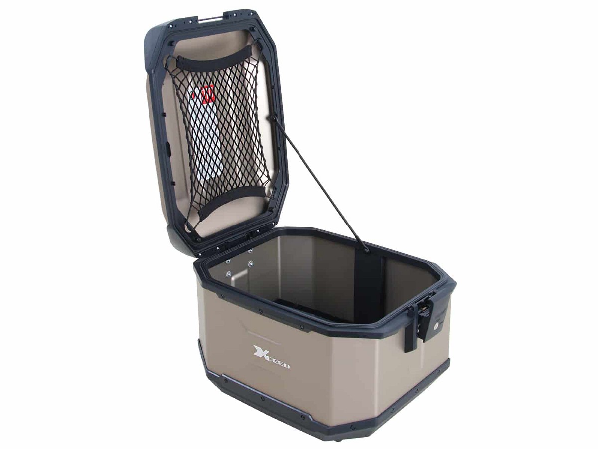 Hepco&Becker Maleta posterior/topcase de aluminio Xceed 45L Top Case Alum