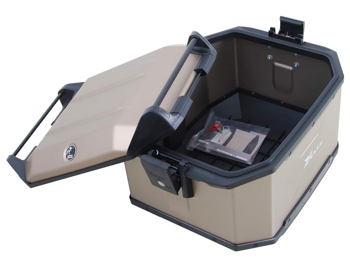 Hepco&Becker Maleta posterior/topcase de aluminio Xceed 45L Top Case Alum