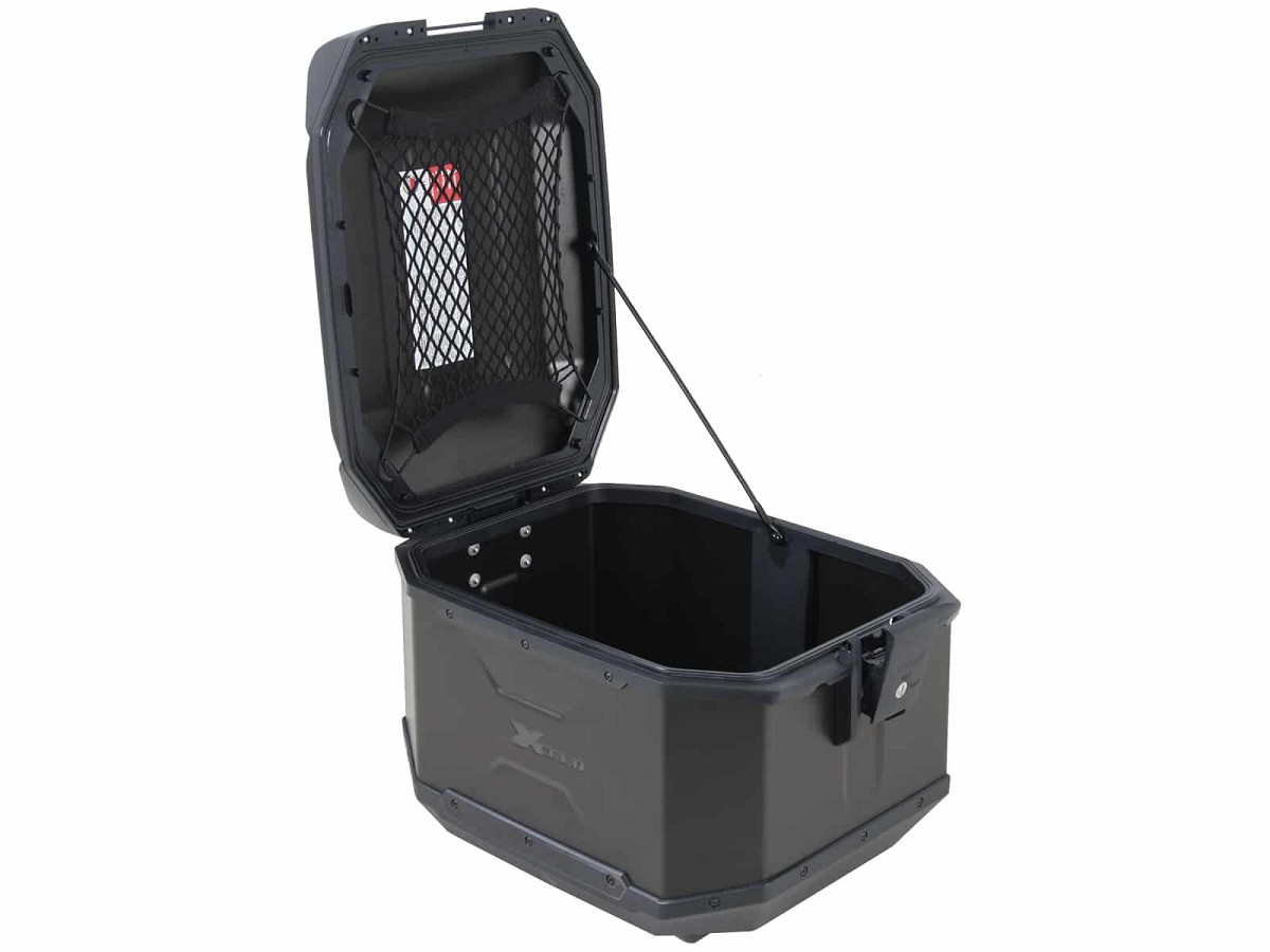 Hepco&Becker Maleta posterior/topcase de aluminio Xceed 45L Top Case Jet Black
