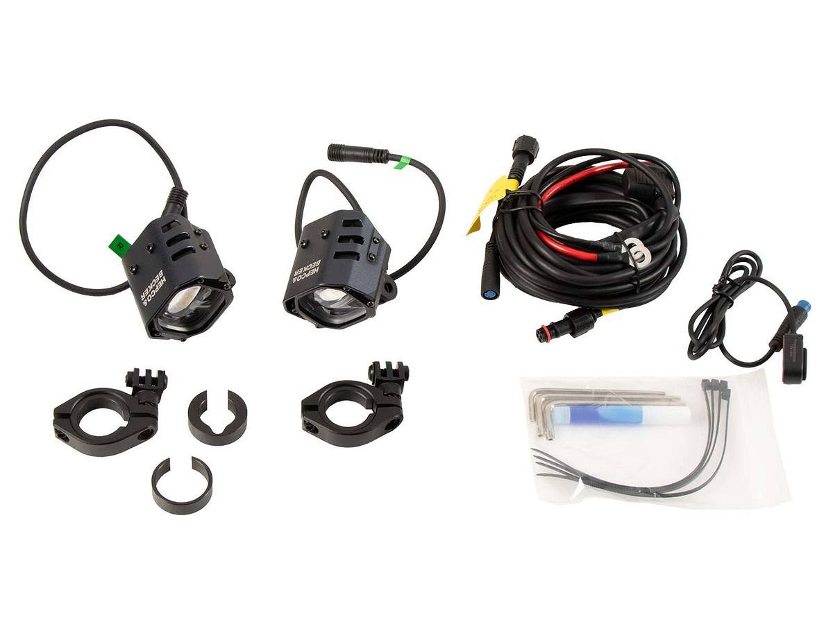 Hepco&Becker Luces adicionales LED Antifog Universales NOVA